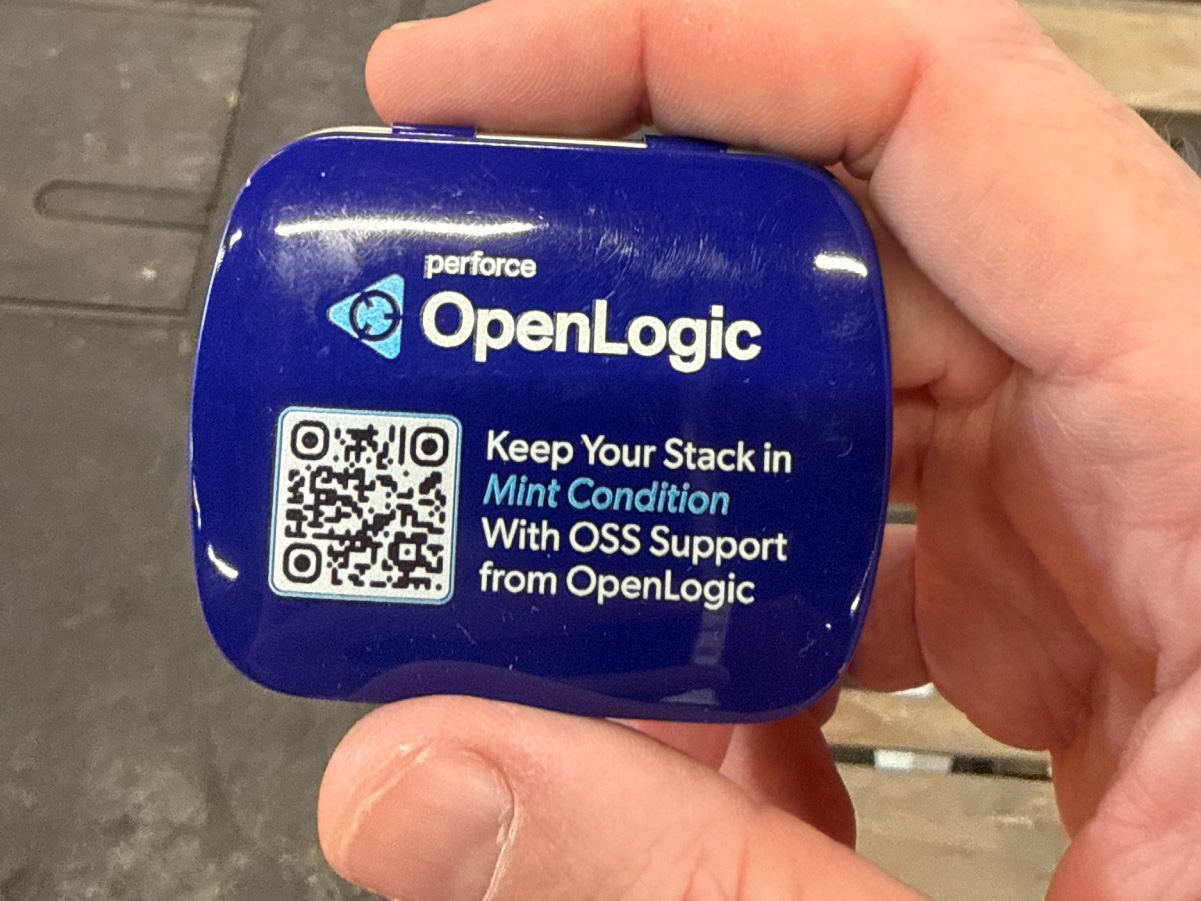 Pastillas de menta de Perforce OpenLogic