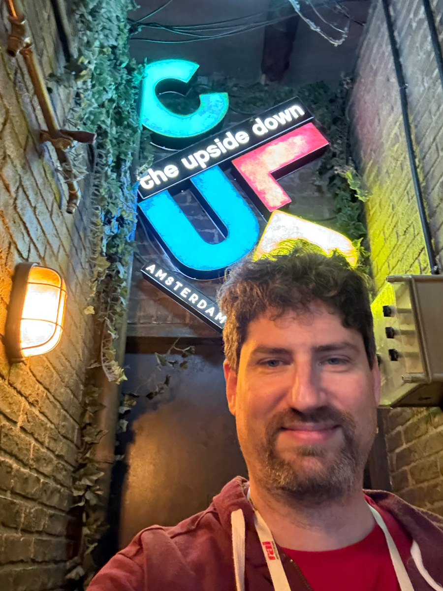 The Upside Down en Ámsterdam - side events fuera de la conferencia