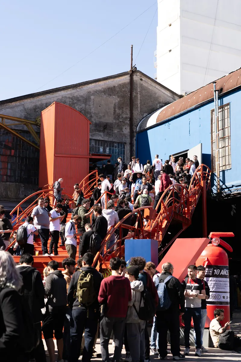 Entrance to the Konex, Nerdearla 2025