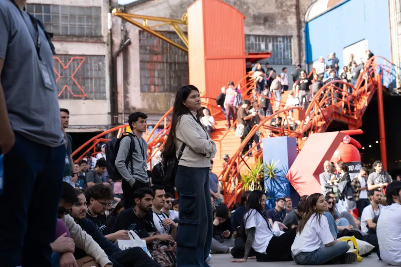 Crowd at the Konex, Nerdearla 2025