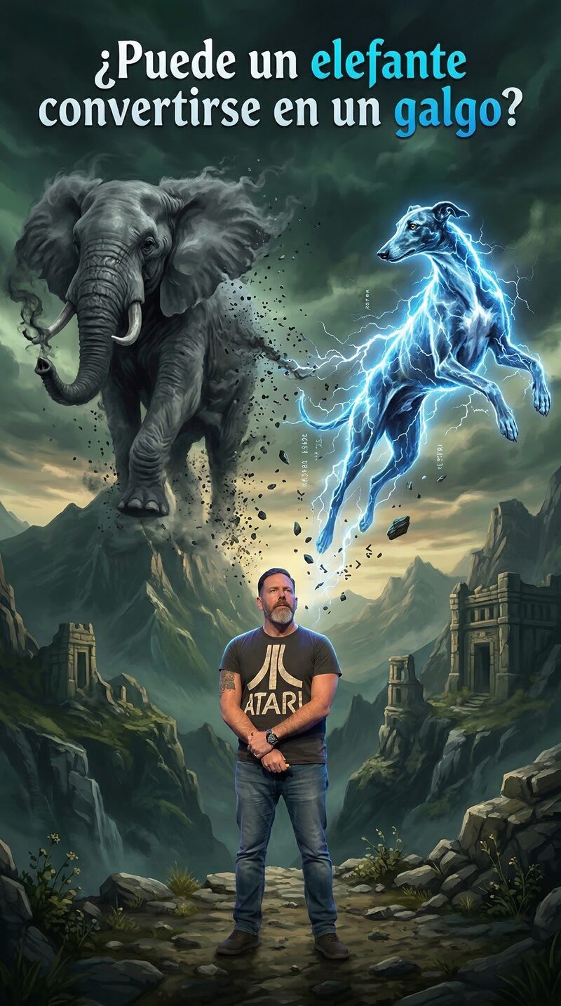 ¿Puede un elefante convertirse en un galgo?