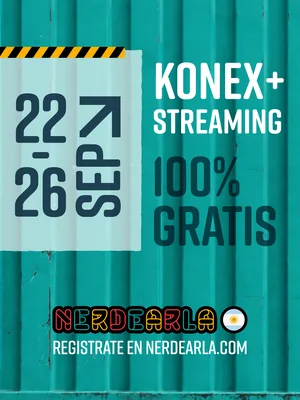Nerdearla Argentina 2026 graphic, Feed format