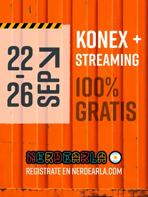 Nerdearla Argentina 2026 graphic, Feed format