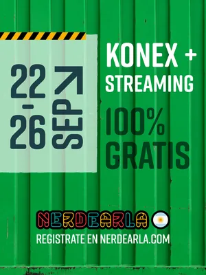 Nerdearla Argentina 2026 graphic, Feed format